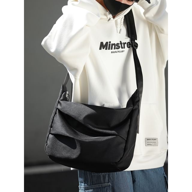 SUNMAN-Ruched Crossbody Bag
