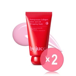 by juccy - Pomegranate Collagen Glow and Lift Wrapping Mask 2pcs Bundle Set