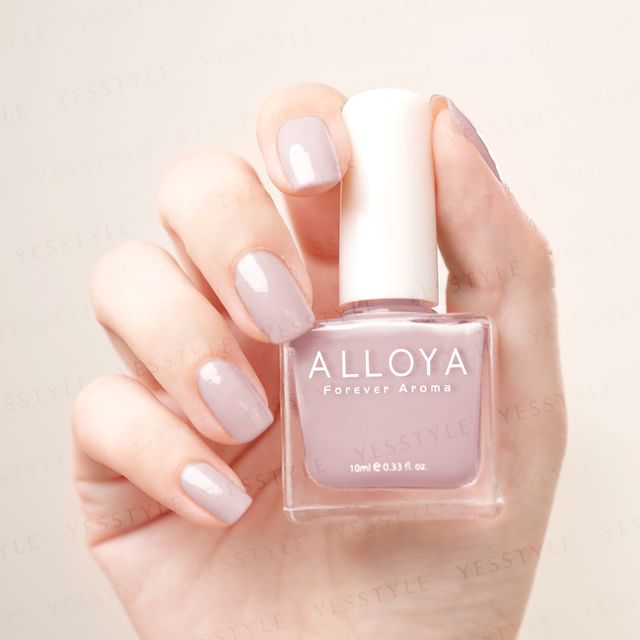 ALLOYA-Water-Based Natural Nail Polish Environmental Friendly 184 Audreys Pink