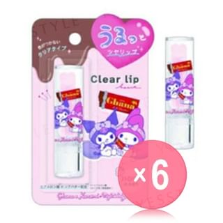 CRUX - Sanrio My Melody & Kuromi x Lotte Ghana Lip Cream (x6) (Bulk Box)