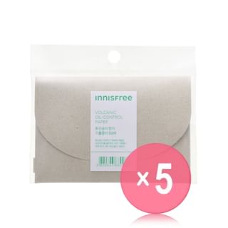 innisfree - Jeju Volcanic Oil Control Paper 5pcs Bundle Set
