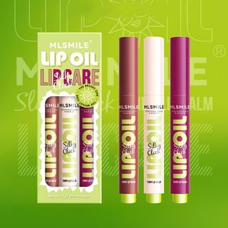 MLSMILE - Set of 3: Shiny Lip Balm Set - B