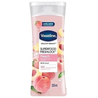 Vaseline - Healthy Bright Superfood Freshlock 100% Peach Essence & Vitamin E Body Lotion 100ml