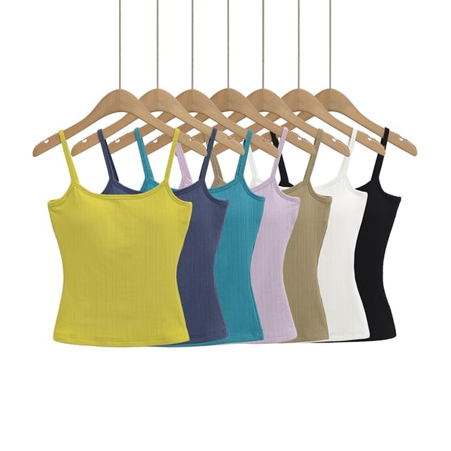 Ulark-Plain Camisole Top