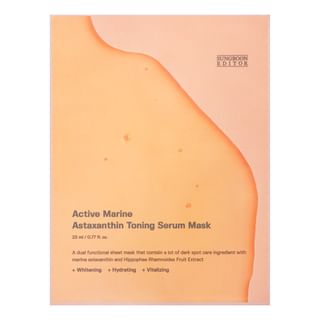 SUNGBOON EDITOR - Active Marine Astaxanthin Toning Serum Mask