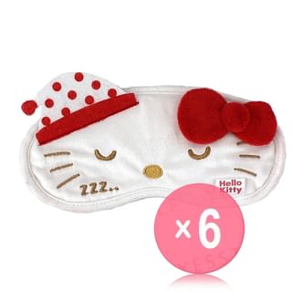 ASUNAROSYA - Sanrio Hello Kitty Eyemask with Case (x6) (Bulk Box)