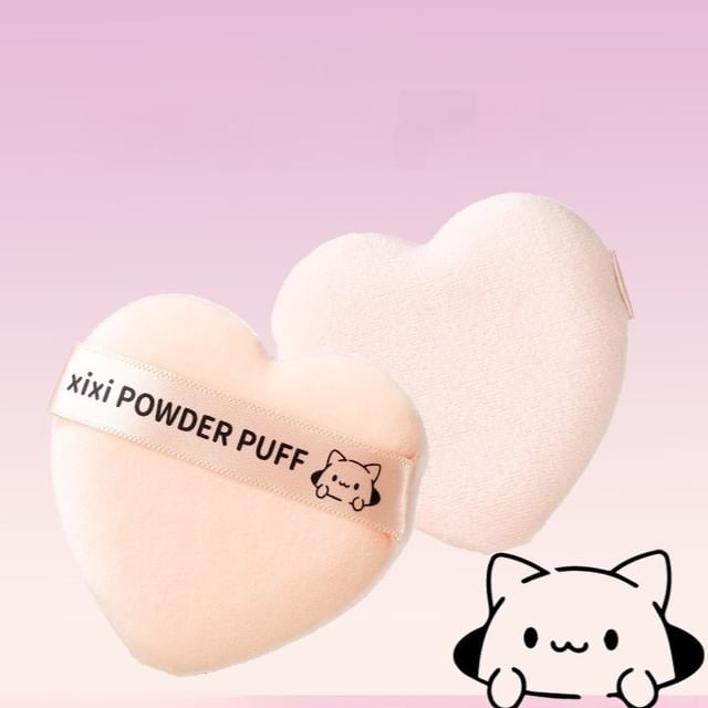 Nreain - Heart Powder Puff | YesStyle