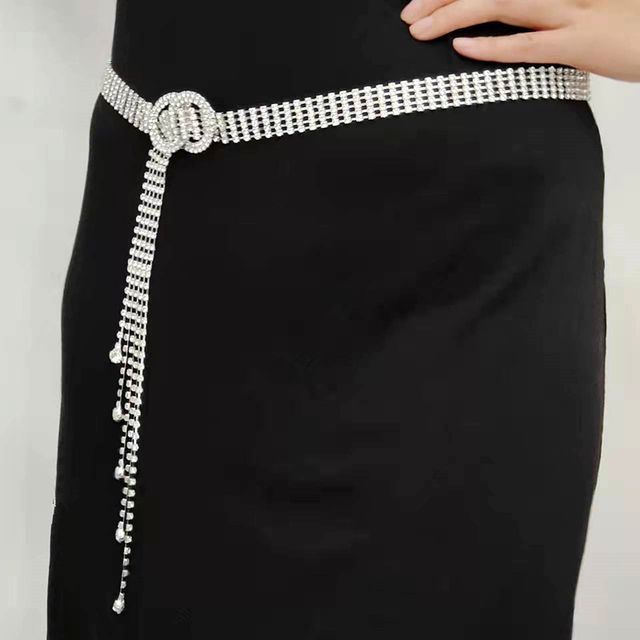 Bolgivy-Rhinestone Belt