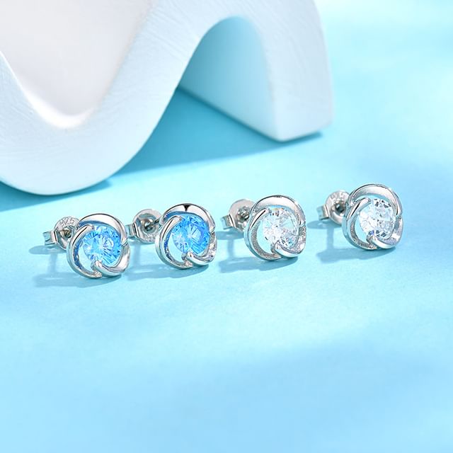 Gaya-Rhinestone Stud Earring