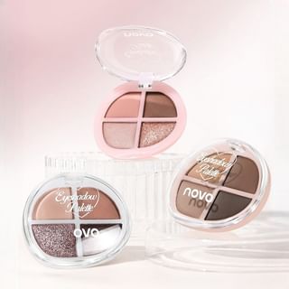NOVO - Heartbeat 4-Color Eyeshadow Palette - 5 Types