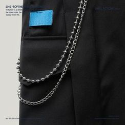 Newin - 金屬雙層鏈回形扣 Newin - 金屬雙層鏈回形扣
