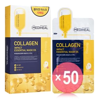 Mediheal - Collagen Impact Essential Mask EX. Upgrade (x50) (Bulk Box)