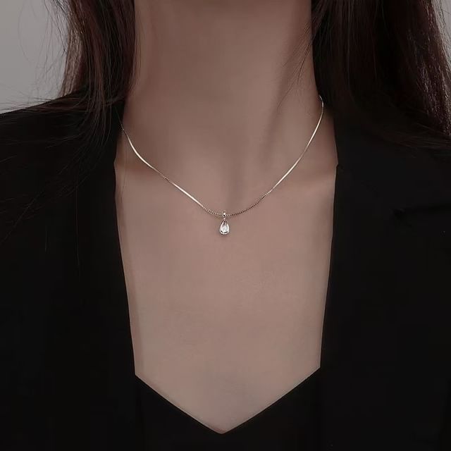 pexrl jewelry-Rhinestone Necklace