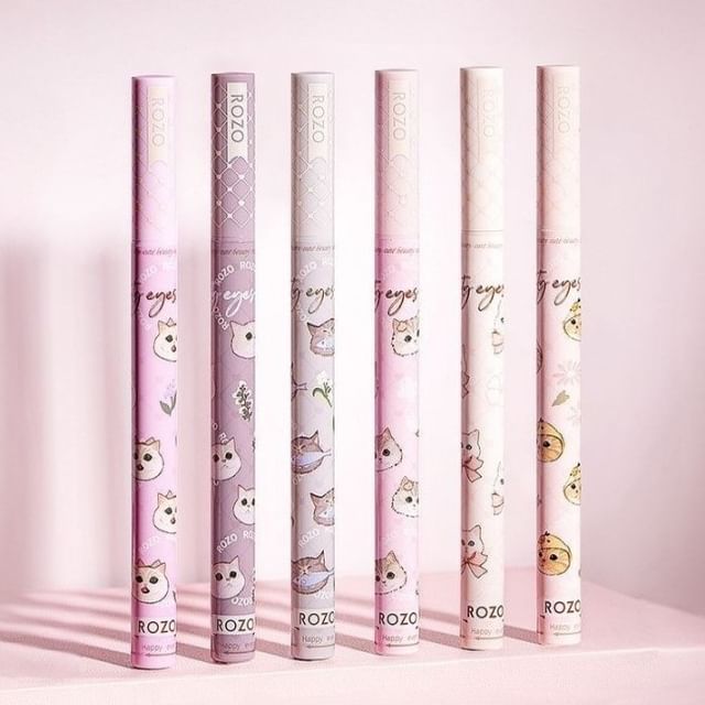 ROZO-Cat Print Fine Liquid Eyeliner Aegyosal Pen - Flüssig-EyelinerAegyosal-Stift