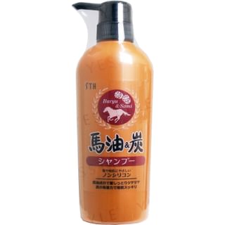 STH - Horse Oil & Charcoal Non Silicone Shampoo