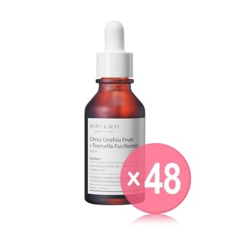 Mary&May - Citrus Unshiu Fruit + Tremella Fuciformis Serum (x48) (Bulk Box)