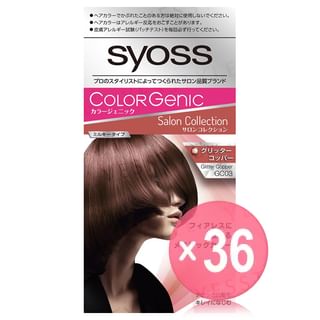 syoss - Colorgenic Milky Hair Color GC03 Glitter Copper (x36) (Bulk Box)