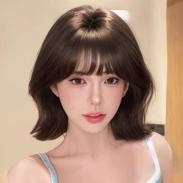 Jasmintinea-Short Full Wig - Wavy