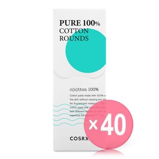 COSRX - Pure 100% Cotton Rounds (x40) (Bulk Box)