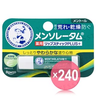 Rohto Mentholatum - Medicated Plus Lip Balm Menthol (x240) (Bulk Box)