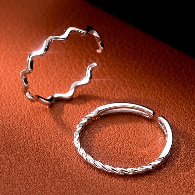A-ROCH-S925 Sterling Silver Open Ring