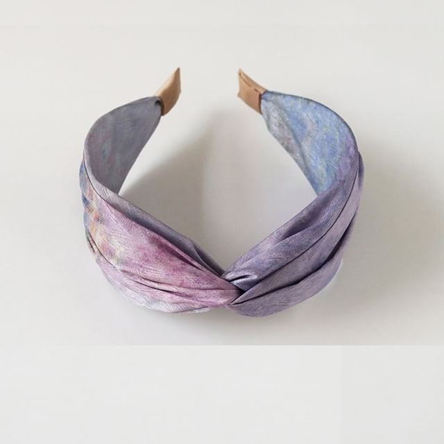 Allyrinta-Tie Dye Scrunchie Headband