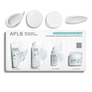 APLB - Glutathione Niacinamide Skin 4 Types Sachet Set