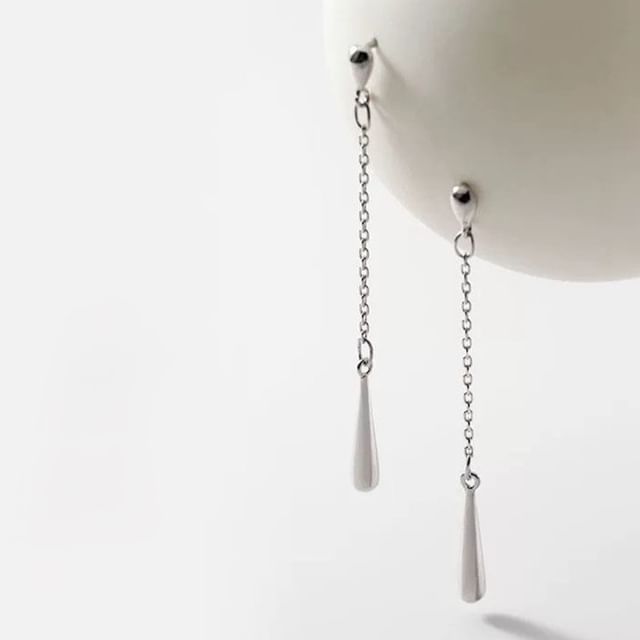 True Glam-925 Sterling Silver Drop Earring