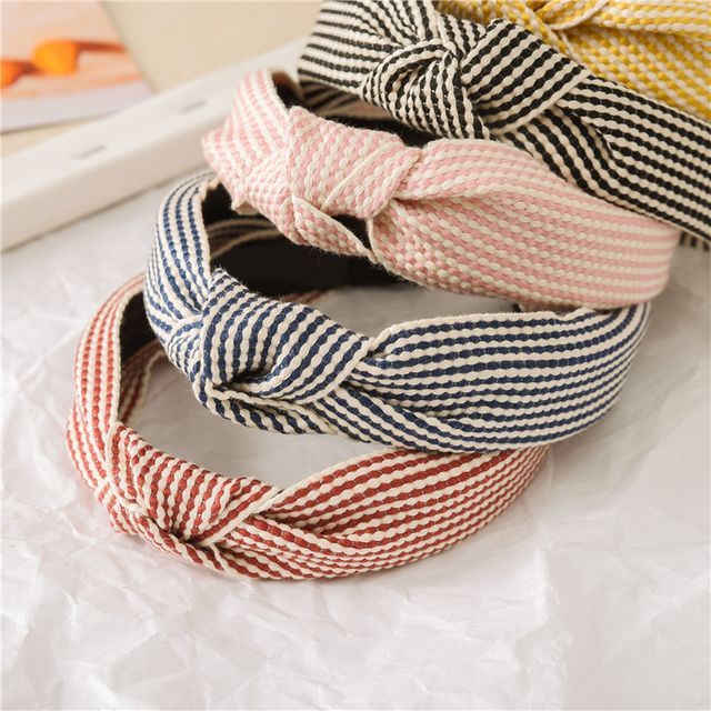 enthice-Woven Fabric Knot Headband
