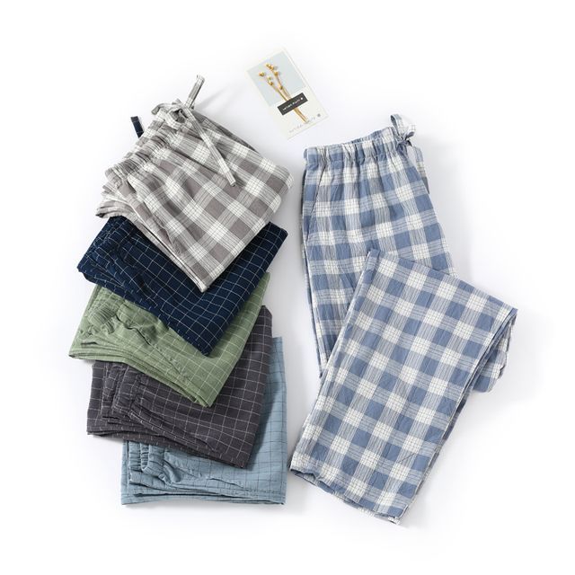 Dazzli-Plaid Lounge Pants