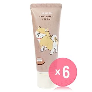 MIND WAVE - Furupuru Shiba Dog Hand & Nail Cream Brown (x6) (Bulk Box)