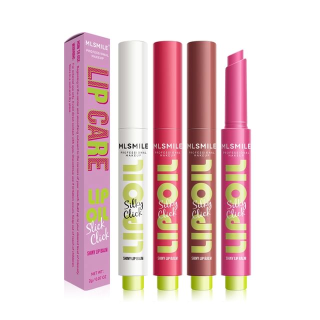 MLSMILE-Shiny Lip Balm - Baume à lèvres brillant teinté - 9 teintes