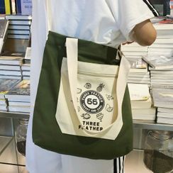 shinescape - Lettering Crossbody Bag shinescape - Lettering Crossbody Bag