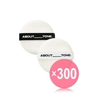 ABOUT_TONE - Powder Pact Puff - 2 Colors (x300) (Bulk Box)