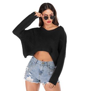 extra cropped sweater