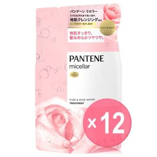 PANTENE Japan - Micellar Pure & Rose Water Treatment Refill (x12) (Bulk Box)