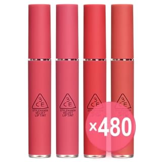 3CE - 2018 S/S Velvet Lip Tint - 5 Colors (x480) (Bulk Box)