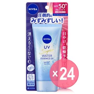 Nivea Japan - UV Super Water Essence EX SPF 50+ PA++++ (x24) (Bulk Box)