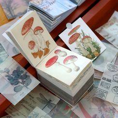 Jun's Journal - Retro Print Diary Background Decoration Paper Jun's Journal - Retro Print Diary Background Decoration Paper