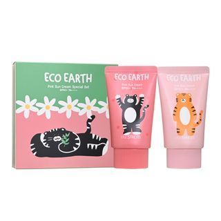 The Saem - Eco Earth Pink Sun Cream Special Set 2022 Narae Days Edition