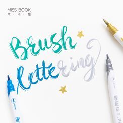 Miss Buchen - Metallic Brush Pen