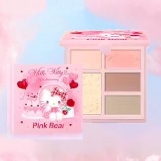 Pink Bear - Special Series Eyeshadow Contour Palette - 01