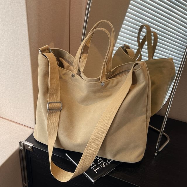 KOCORE-Canvas Plain Tote Bag