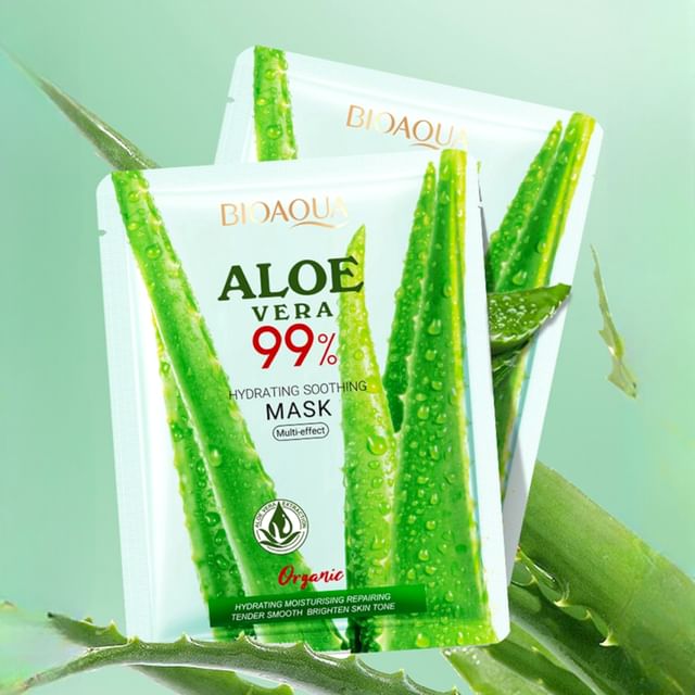 BIOAQUA Aloe Vera Moisturizing Soothing Facial Mask #Mask