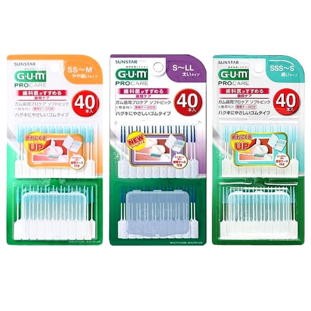 Sunstar-Gum Pro Care Disposable Plastic Soft Pick
