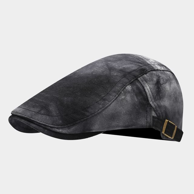 Hatrix-Tie Dye Washed Newsboy Cap