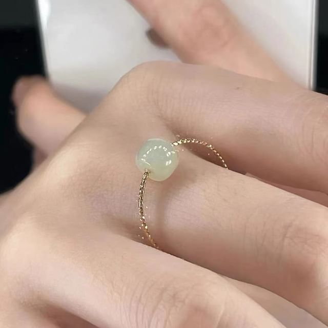 Parskletie-Gemstone Open Ring