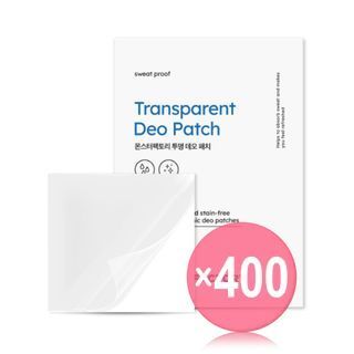 MONSTER FACTORY - Transparent Deo Patch (x400) (Bulk Box)