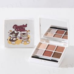 FreshO2 - Cheerful Vibes Light Catching 6 Color Eyeshadow Palette