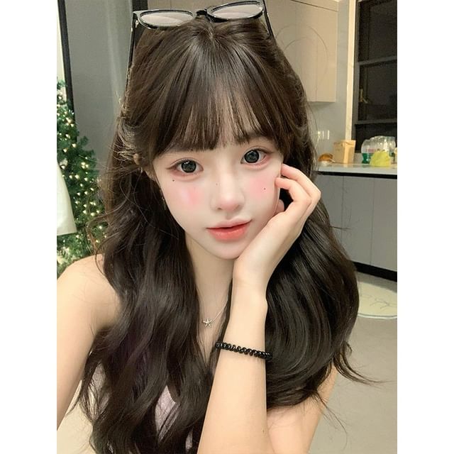 SEVENQ-Long Full Wig - Wavy